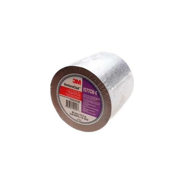 VentureTape Cooler Repair Tape, 4 IN x 15 Yards, Silver, 1577CW-E